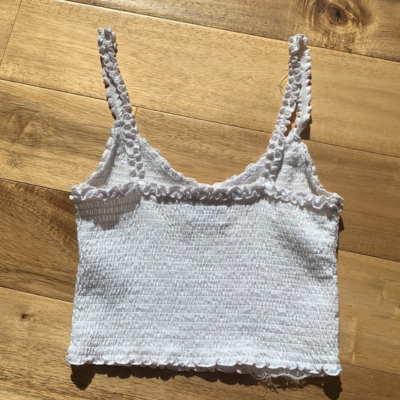 Hollister Ruffle and Ruched Tank Top - Picture 2 of 3